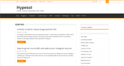 Desktop Screenshot of hypesol.com