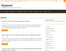 Tablet Screenshot of hypesol.com